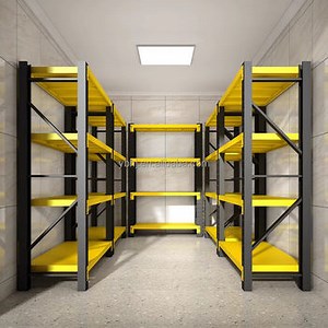 [Hot Item] Heavy Duty Industrial Metal Shelving Rack for Warehouses 4 Layer Design