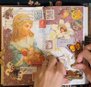 1K views · 91 reactions | Journaling idea ASMR #fyp #asmr #journaling #journal #handbook #diy #diycrafts #diary #junk #recycling #recycled #paperart #stickerart #stickerjournal #classicjournal #vintagejournal #junkjournal#asmrvideo | Brave's Stickers ASMR TV | Facebook