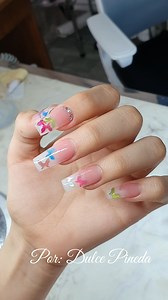 Acrylic nails step by step. | Yuslaidy de Ruano