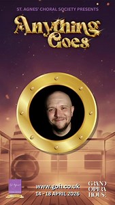 Hello from two more cast members of Anything Goes! ⚓👋 Stephen Donnan-Dalzell and Callan Hamill are playing a pair of comedic rascals - Spit and Dippy. 📅 14 - 18 Apr 2026 🎫 https://ow.ly/vmiM50Yhs2K Agnes Choral | The Grand Opera House, Belfast