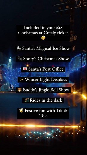 1.2K views · 19 reactions | Selected dates between 2nd - 23rd December ✨#christmasatcrealy Book now at crealy.co.uk ️ | Crealy Theme Park & Resort - Devon | Facebook
