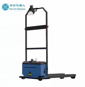 [Hot Item] 2022 Wellwit 48V 35V Industrial Automated Guided Vehicle Autonomous Forklift