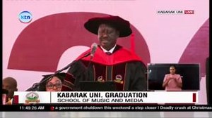 In this issue of climate change, Africa is not the offender. Africa releases less than 5% of the carbon into the environment yet we live with the consequences of climate change~ Former Prime Minister Raila Odinga #KabarakUniversityGraduation | KTN News Kenya