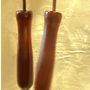 Echtleder Spring Seil, Hartholz Griffe, Kugellager - Etsy.de