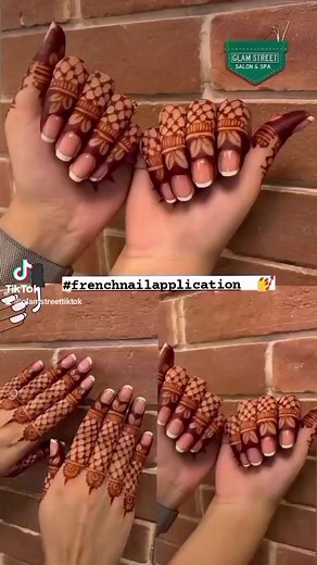 #frenchnailapplication #frenchnails #frenchstyle | GLAM STREET | Facebook