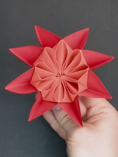 Easy Paper Tulip Flower Origami Tutorial
