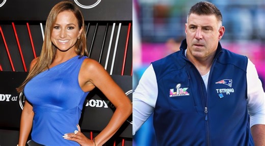 Mike Vrabel & Dianna Russini Caught Getting Handsy Poolside at Luxury Hotel [PHOTOS]