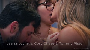 ModernDay Sins Cory Chase, Leana Lovings Welcoming Her With Open Legs