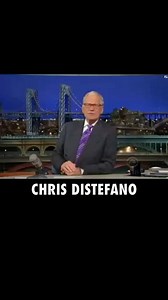 2013 i was on The David Letterman Show with an oversized off the rack suit from Joseph A Bank. Seconds before i came out on stage John Travolta had touched my nipple, and it felt great. | Chris Distefano