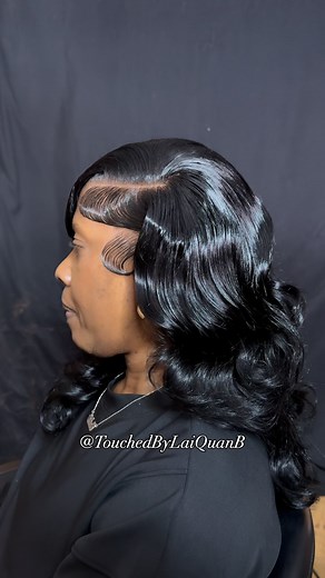 😩 this deep side part closure looks so good!😍 _______ ________ ________ Install by Me 🫶🏽 | Touched By LaiQuan