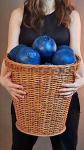 We made these giant blueberries for our gnome costume! Juicy and full of vitamins 🫐 @2littlemice #pieceofcakecosplay #giantfruit #fairycoreaesthetic #mokeup #replica | Piece of Cake Cosplay