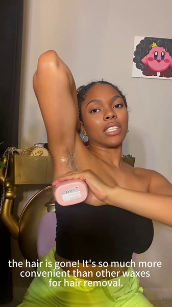 Roll on Rose Wax Kit - Easy Hair Removal Waxing with Warmer and Roller for At-Home Use