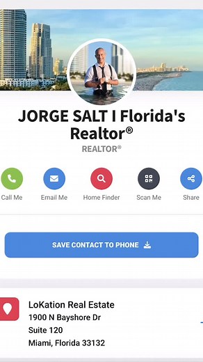 Please scan and save my vCard QR code, then share it with someone to scan and add to their device, eliminating the need for manual contact detail entry. Please do not hesitate to contact me. | Jorge Salt