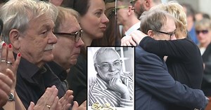 Náhlovský na pohřbu Mladého (†63): Dojemná zpověď, která hrne slzy do očí!