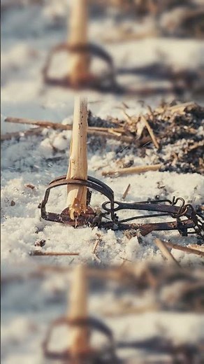 Muskrat Trapping - House Set #trapping