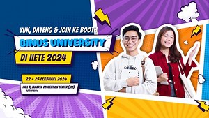 5.6K views · 3 comments | BINUS UNIVERSITY kembali hadir di INDONESIA...
