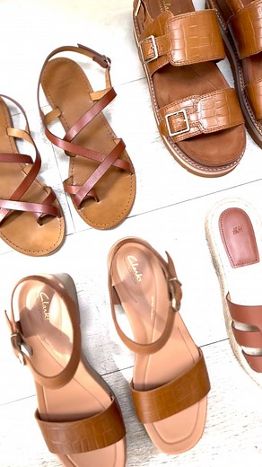 7.8K views · 25 reactions | The summer sandal edit. All sandals are linked in our stories today. #summervibes #sandalseason #summersandals #tansandals #tanshoes #summershoes #fashion | woman&home | Facebook