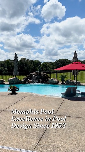 Find your dream pool, custom designed and built just for you! #memphispool #memphis #collierville #poolbuilder #outdoorliving | Memphis Pool