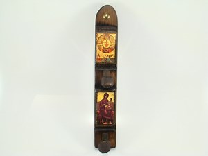 Handmade Byzantine Icon Candlestick: Jesus Christ & All Saints, Greek Orthodox Art - Etsy