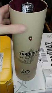 Sandeman 30 Year Old Tawny Porto unboxing review