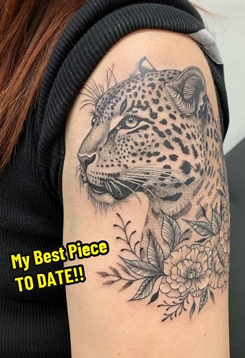 Incredible Leopard Tattoo: My Best Work Yet!