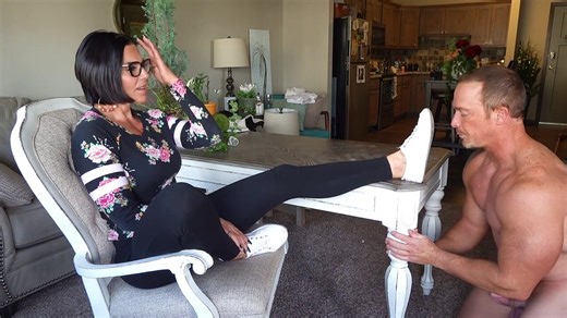 Shoe Licker Begs to Smell My Feet! Will I Let Him?