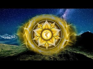 Solar Plexus Chakra Sleep Meditation, Unlock your Inner Power, Self Confidence, Healing Music