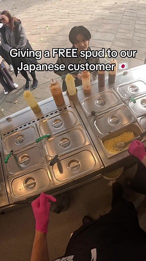 Free Japanese Customer Spud Giveaway at Spud Bros Preston