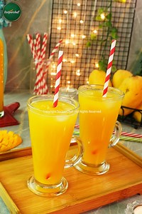 101K views · 1K reactions | Beat the heat with this refreshing homemade Mango Frooti juice recipe! Made with real mangoes, this SooperChef recipe is easy, delicious, and perfect for a summer drink. #smangodrink #mangojuice #mangofrooti | SuperChef | Facebook