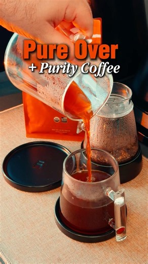 Purity Coffee + Pure Over: Unlock More Flavor with Glass Filtration Specialty Coffee Brewing
