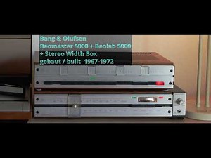 Bang & Olufsen HIFI-Legenden/Legends Beogram 4000, Beomaster 5000, Beolab 5000 + Stereo Width Box