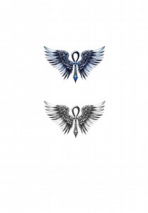 Ankh-Tattoo - Etsy.de