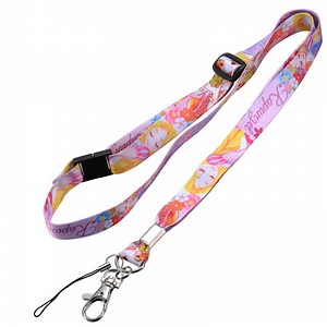[Hot Item] Custom Nameplate Lanyard Certificate Lanyard with Heat Transfer Offset Printing