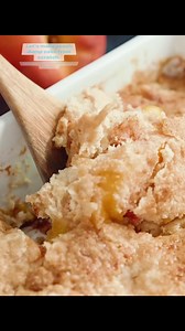 866K views · 3.2K reactions | Peach Dump Cake is a family favorite summertime dessert made entirely from scratch with just a handful of simple ingredients. ✅Recipe: https://thestayathomechef.com/peach-dump-cake-from-scratch/ | The Stay At Home Chef | Facebook