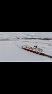 MS Richard With, Kirkenes Februar 2021 | Torfinn Løvås