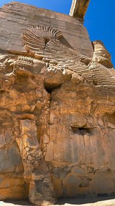 9.7K views · 439 reactions | Archaeological ruins of Persepolis Iran Asia This gate is also known as the "Gate of Xerxes" and was built by Xerxes I (Serhas) between 486 and 465 BC. The giant sculptures at the entrance, even today, are an indication of how talented Iranian artists were at that time Video by: @arkeolojievreni | Ancient Civilizations | Facebook