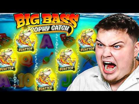 I GOT A 5 SCATTER ON BIG BASS BONANZA!