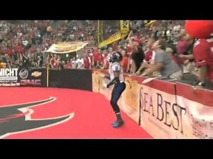 Arena Football Fan Attacks Player in Florida