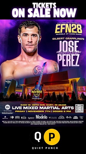  MAIN EVENT ALERT  Jose Perez is BACK where it all started!  After...