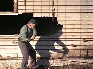 Silo Demolition By Sledgehammer And Bulldozer | Friendly machines