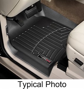 2018 Chrysler 300 WeatherTech Front Auto Floor Mats - Black