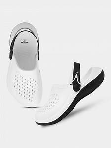 Buy Adda Men Self Design Rubber Clogs -  - Footwear for Men