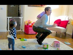 DADDY'S BACK PACK DANCE!! - February 28, 2014 - itsJudysLife Vlog