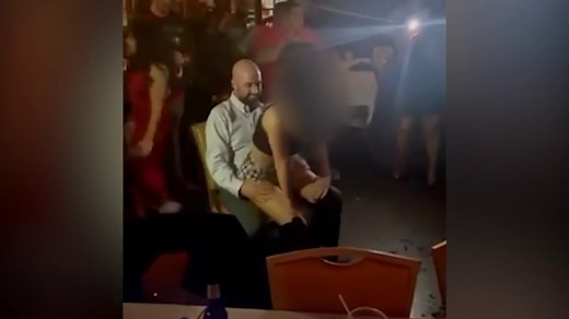 NYPD rookie gives boss lap dance at NYPD holiday party in 2021