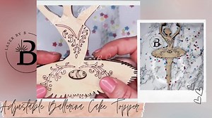 Elegante Ballerina Cake Topper Laser-Datei | Altersverstellbar, Zeitloses Design | Wiederverwendbar & personalisierbar mit Namen - Etsy.de