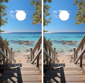 Print File: Beach Cornhole Wrap - Digital Download PDF (24.5" X 48.5") | Tropical Cornhole Board Decal | DIY Printable Cornhole Wrap Design - Etsy Canada