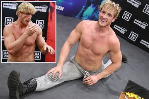Logan Paul shows off stacked muscles as YouTube star gets ripped for KSI rematch