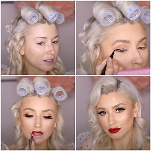 A fabulous Marilyn Monroe transformation!❤️ | Makeup Kimi