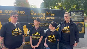 5.9K views · 634 reactions | Meet Curtis, Ashtin & their parents | Raising Men & Women Lawn Care Service | Facebook