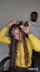 How to install faux locs with crochet 🥰😍 | Natural & Beautiful